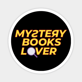 Mystery Books lover Magnet